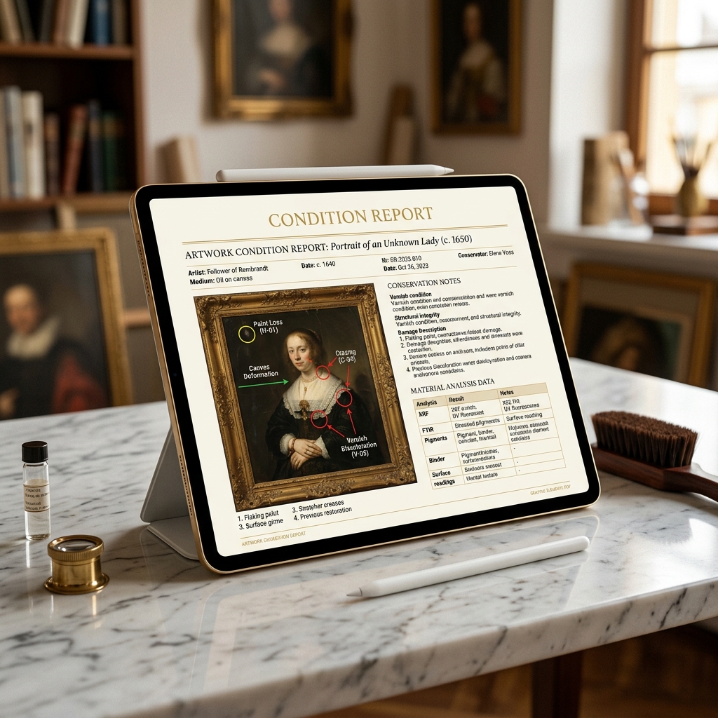 Condition Report su Tablet